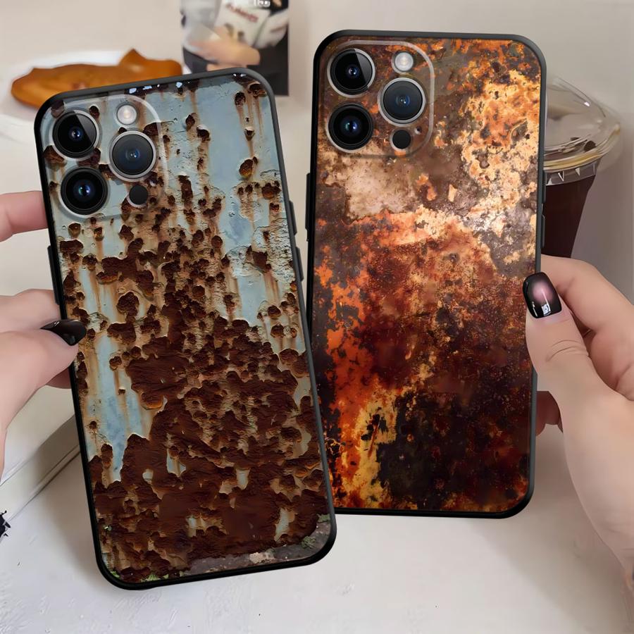 Phone Cases Like Loopy - Retro Rust Design Case for iPhone