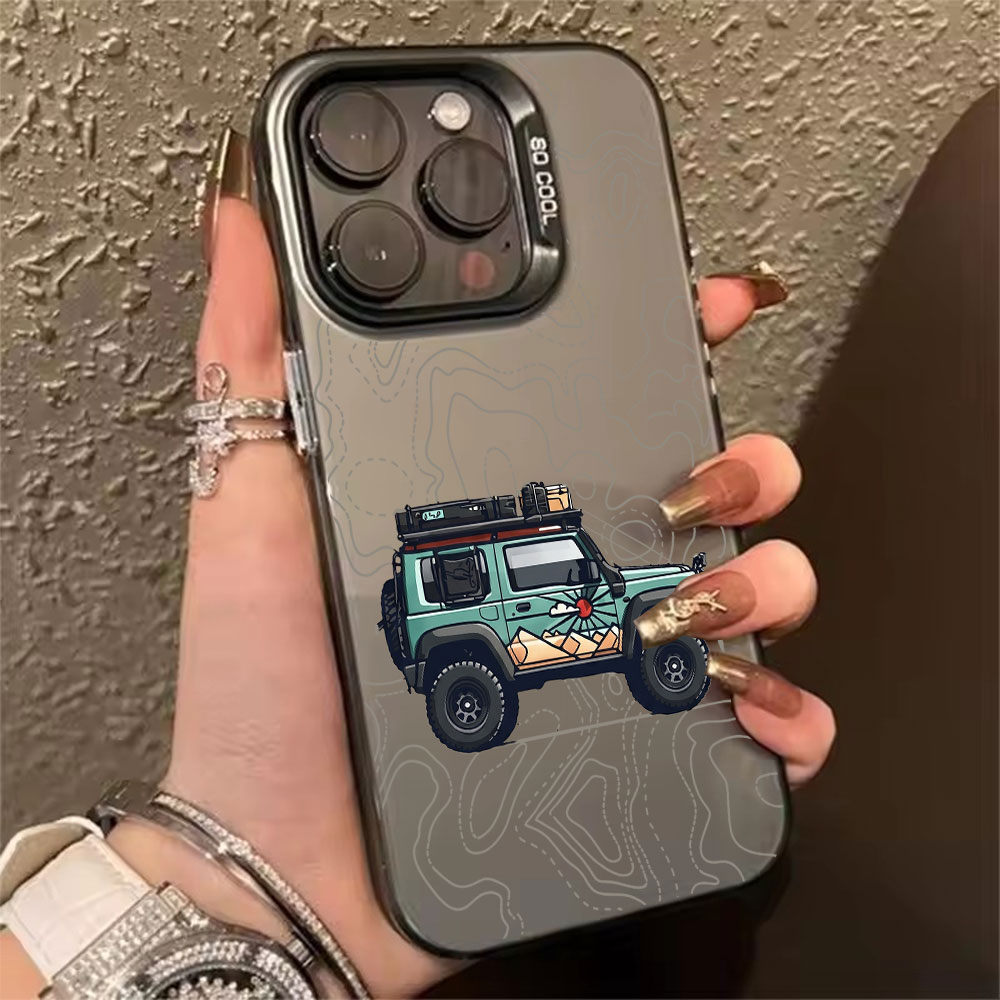 Phone Cases Like Loopy - Simple Car Pattern Phone Case For