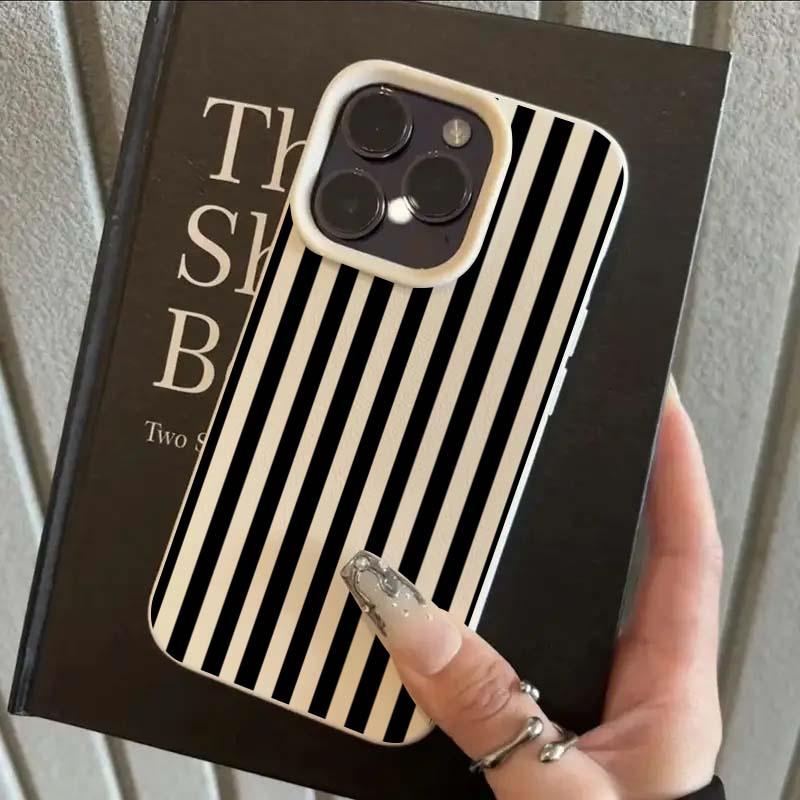 Phone Cases Like Loopy - Colorful Striped Minimalist INS Couple Phone
