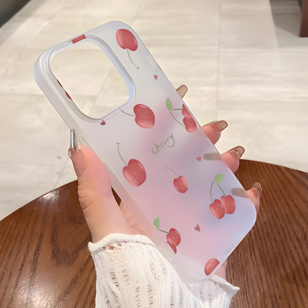 Phone Cases For Iphone 12 Pro Max - Cherry Phone Case Frosted For iPhone