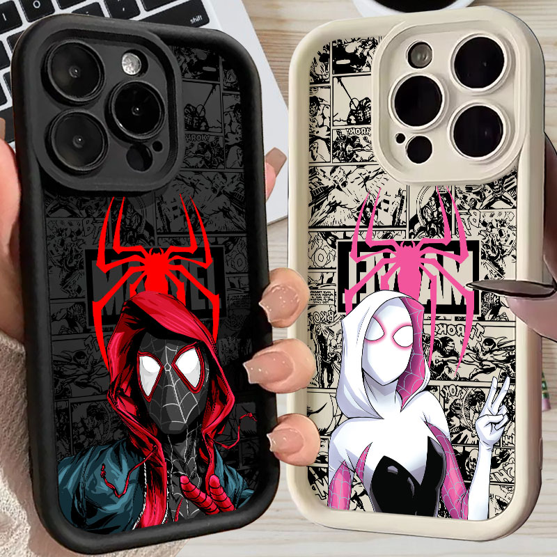 Spiderman Miles Morales Gwen M - Phone Cases For Iphone 12 Pro Max 评论和价格