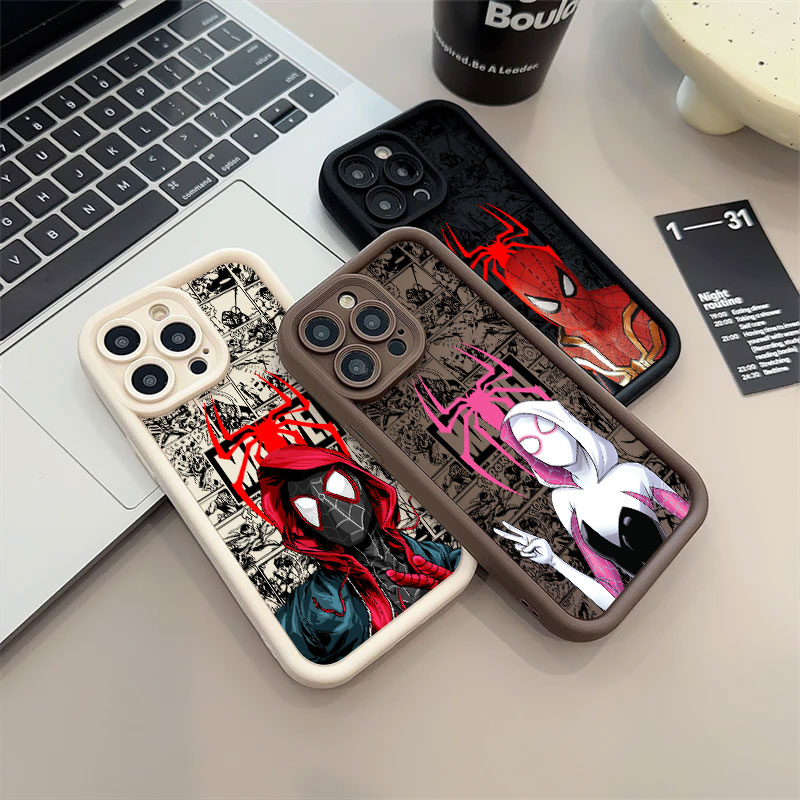 Spiderman Miles Morales Gwen M - Phone Cases For Iphone 12 Pro Max 评论和价格