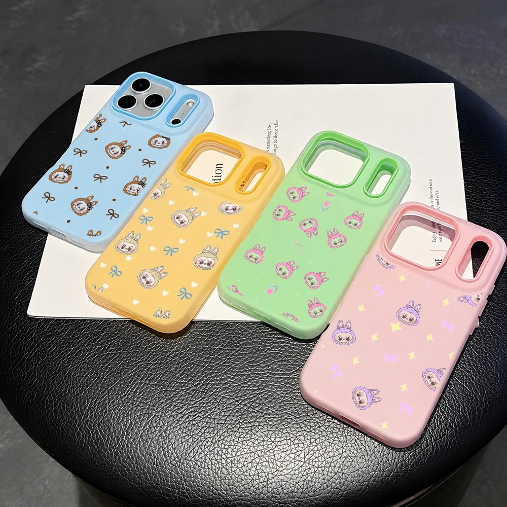 Cute Cool Cartoon Labubu Phone - Phone Cases With Card Holder 评论和价格