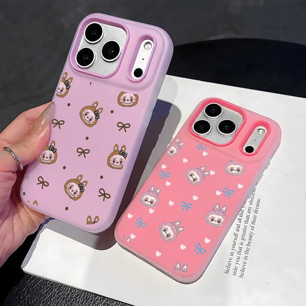 Cute Cool Cartoon Labubu Phone - Phone Cases With Card Holder 评论和价格