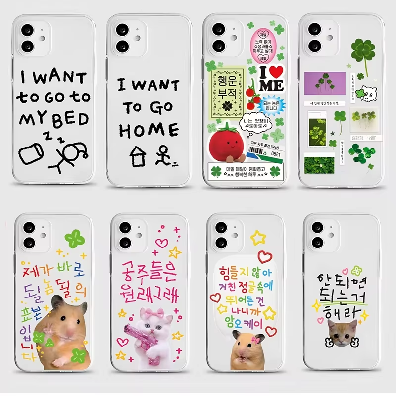 Korean Ins Cute Four Leaf Clov - Phone Cases Like Loopy 评论和价格