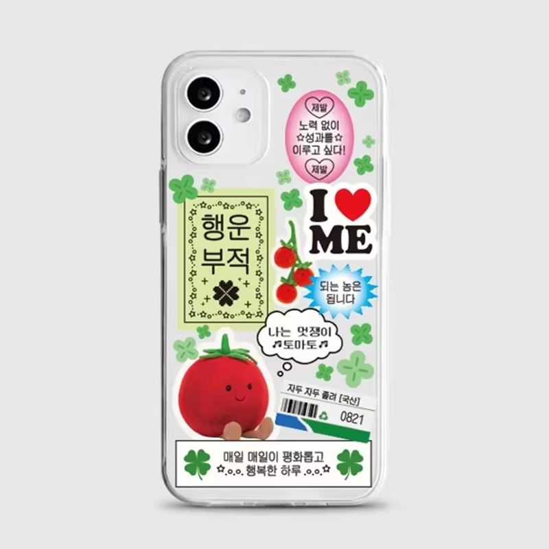 Korean Ins Cute Four Leaf Clov - Phone Cases Like Loopy 评论和价格