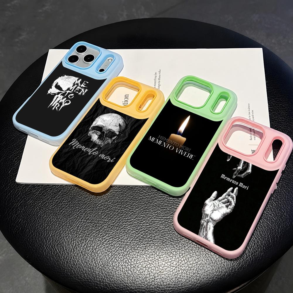 Memento Mori Phone Case 2-in-1 - Phone Cases With Card Holder 评论和价格