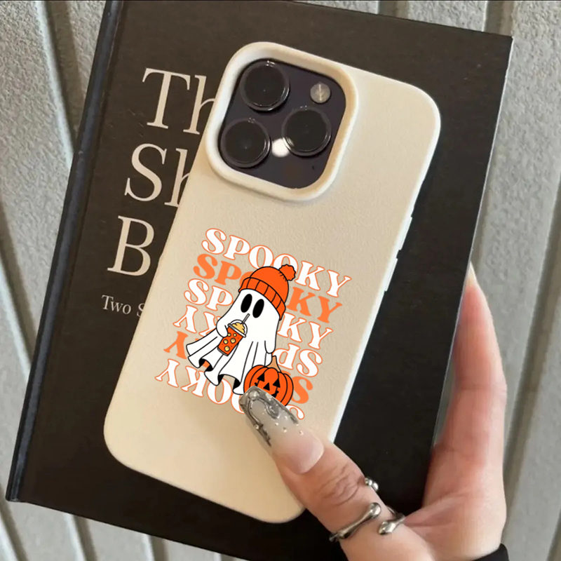 Cute Halloween Ghost Pumpkin P - Phone Cases Cute 评论和价格