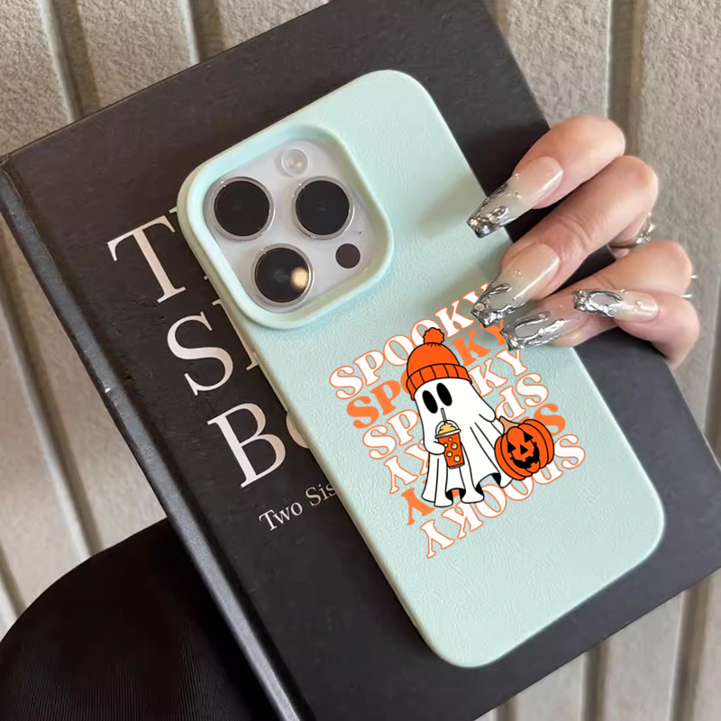 Cute Halloween Ghost Pumpkin P - Phone Cases Cute 评论和价格