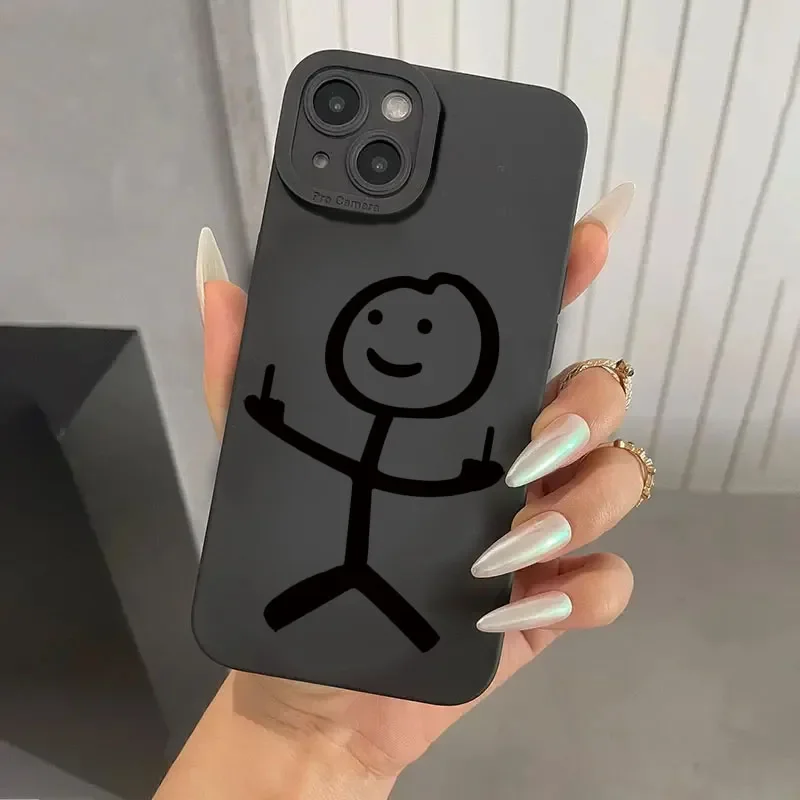 Cute Cartoon Matchman Matte Si - Phone Cases Cute 评论和价格