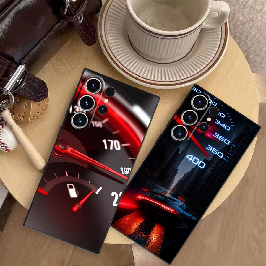 Red Car Gauge Case for Samsung - Phone Cases Red 评论和价格