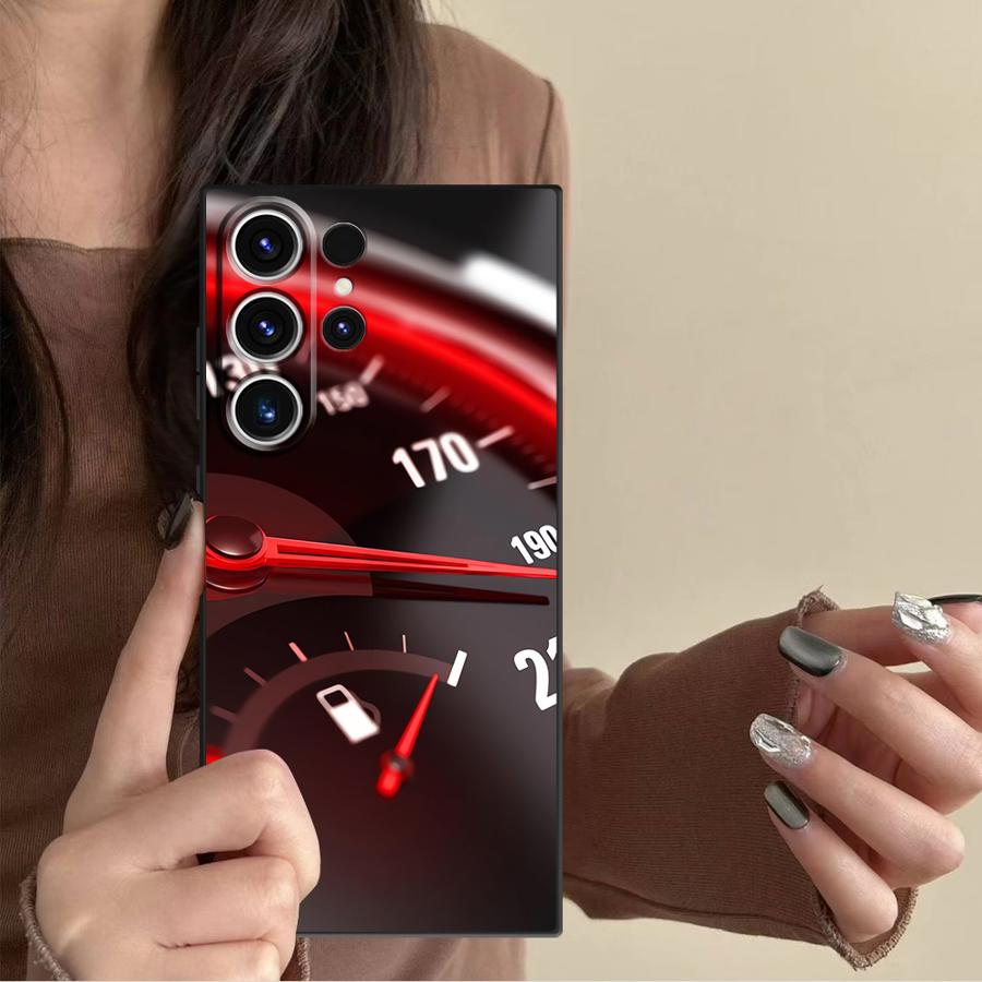 Red Car Gauge Case for Samsung - Phone Cases Red 评论和价格