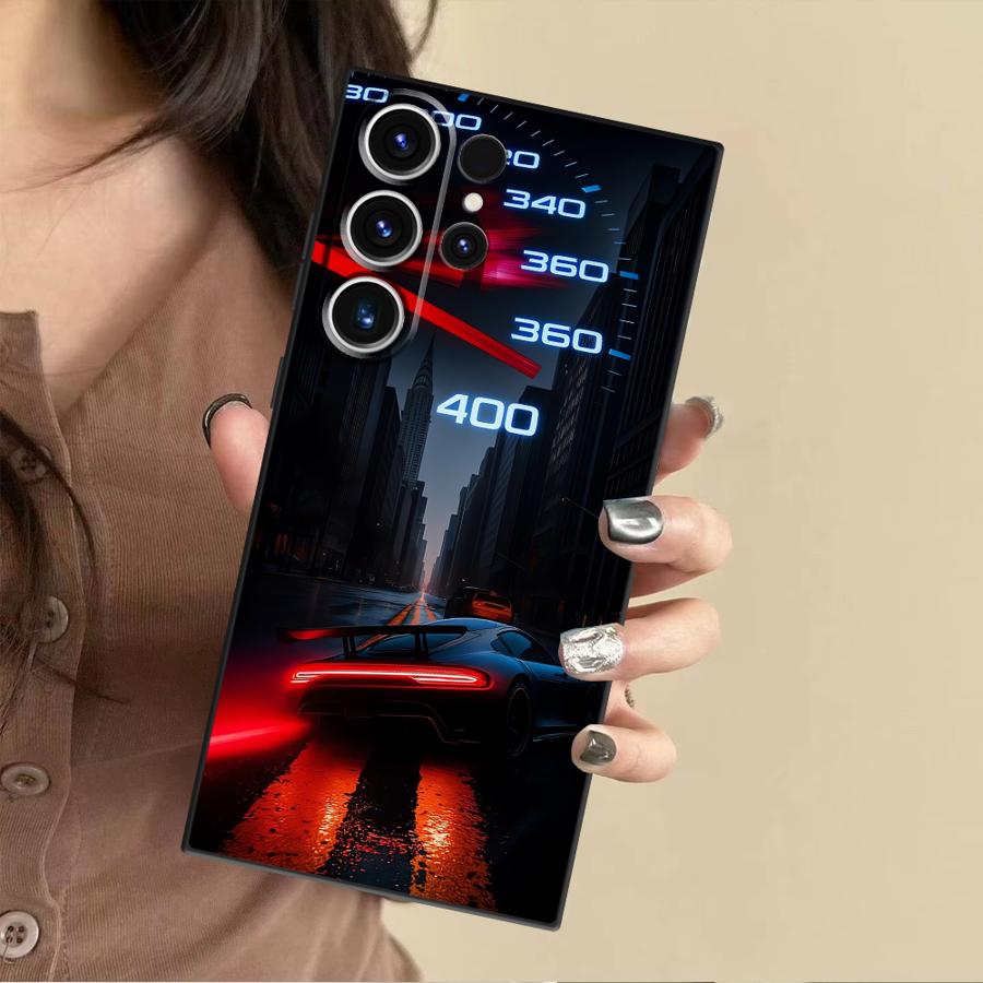 Red Car Gauge Case for Samsung - Phone Cases Red 评论和价格