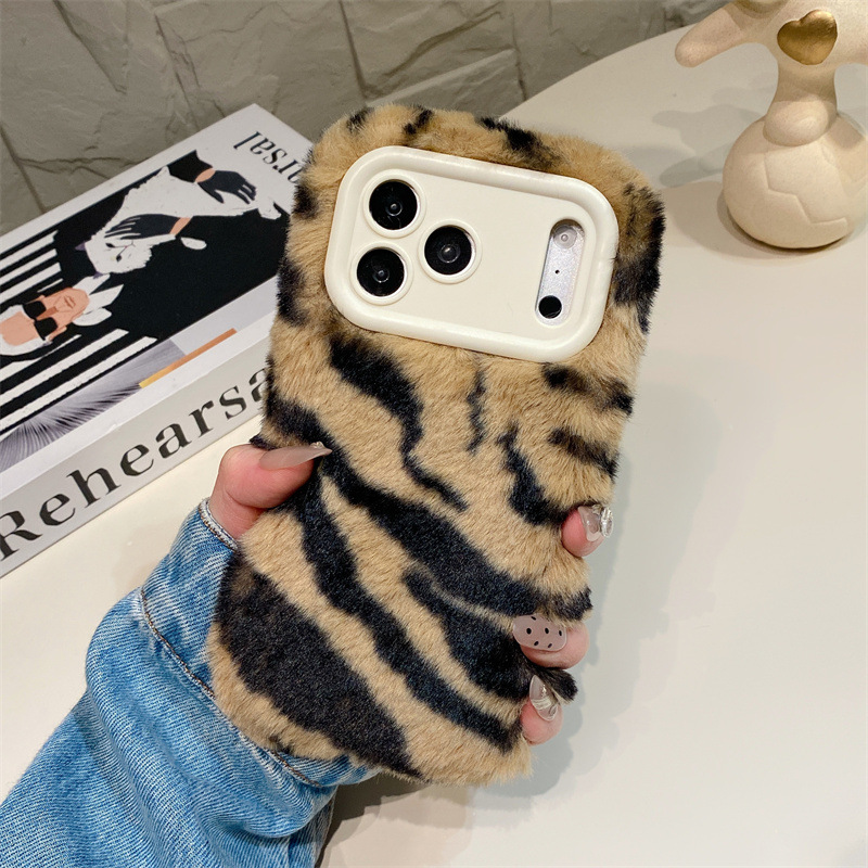 Luxury Zebra Pattern Fluffy Pl - Phone Cases For Iphone 12 Pro Max 评论和价格