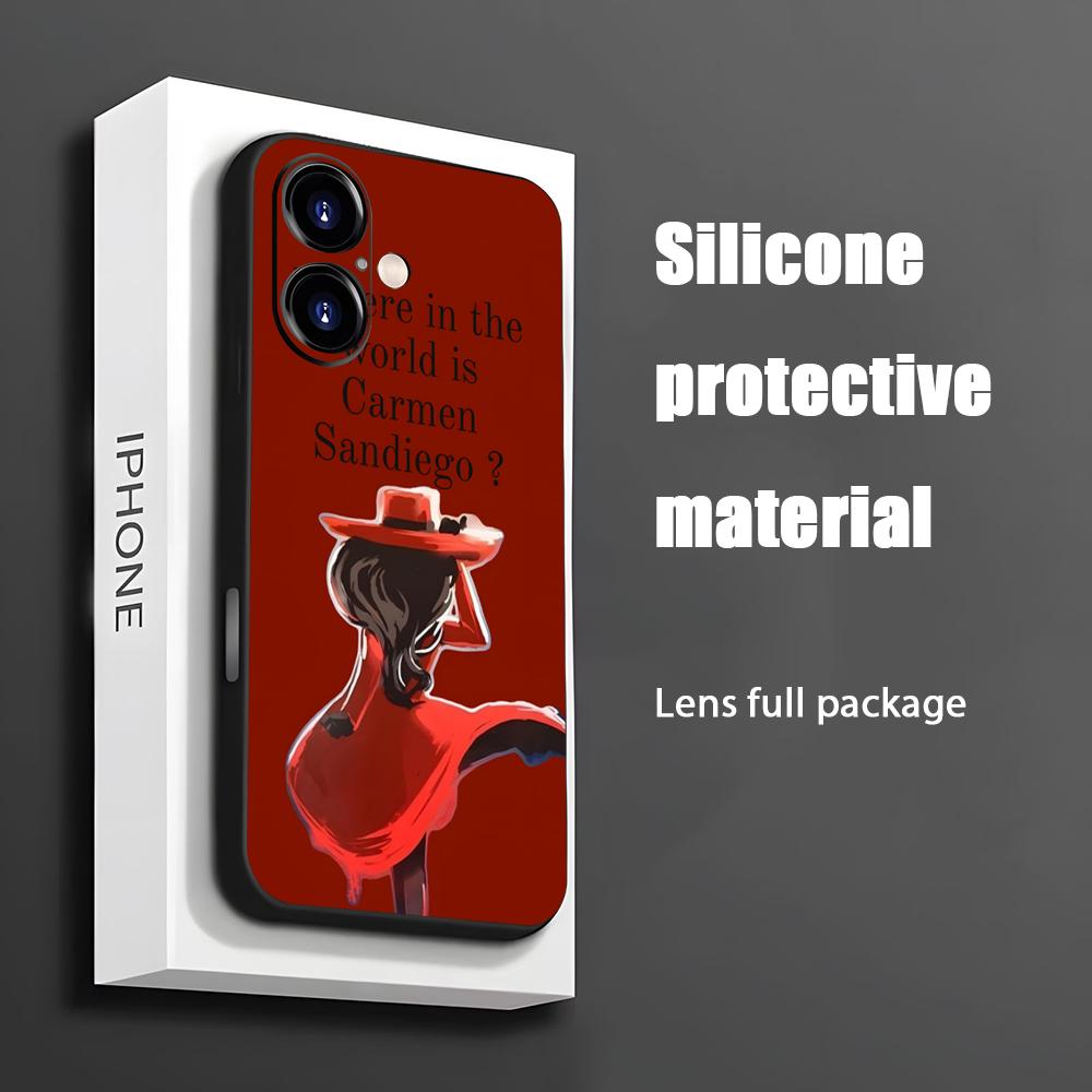 Hot Carmen Sandiego Cartoon Ph - Phone Cases Like Loopy 评论和价格