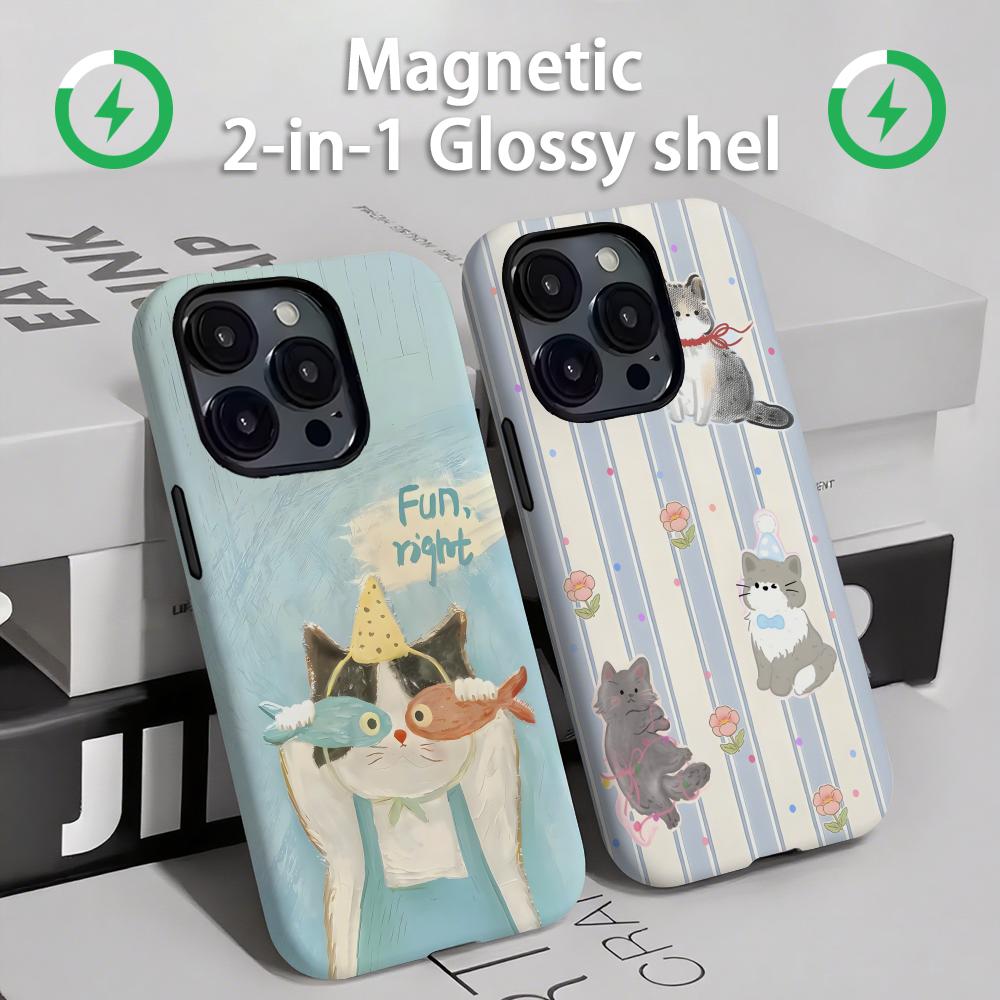 Cute cats and dogs  Phone Case - Phone Cases For Iphone 12 Pro Max 评论和价格
