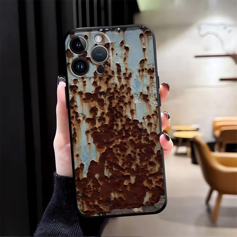Retro Rust Design Case for iPh - Phone Cases Like Loopy 评论和价格