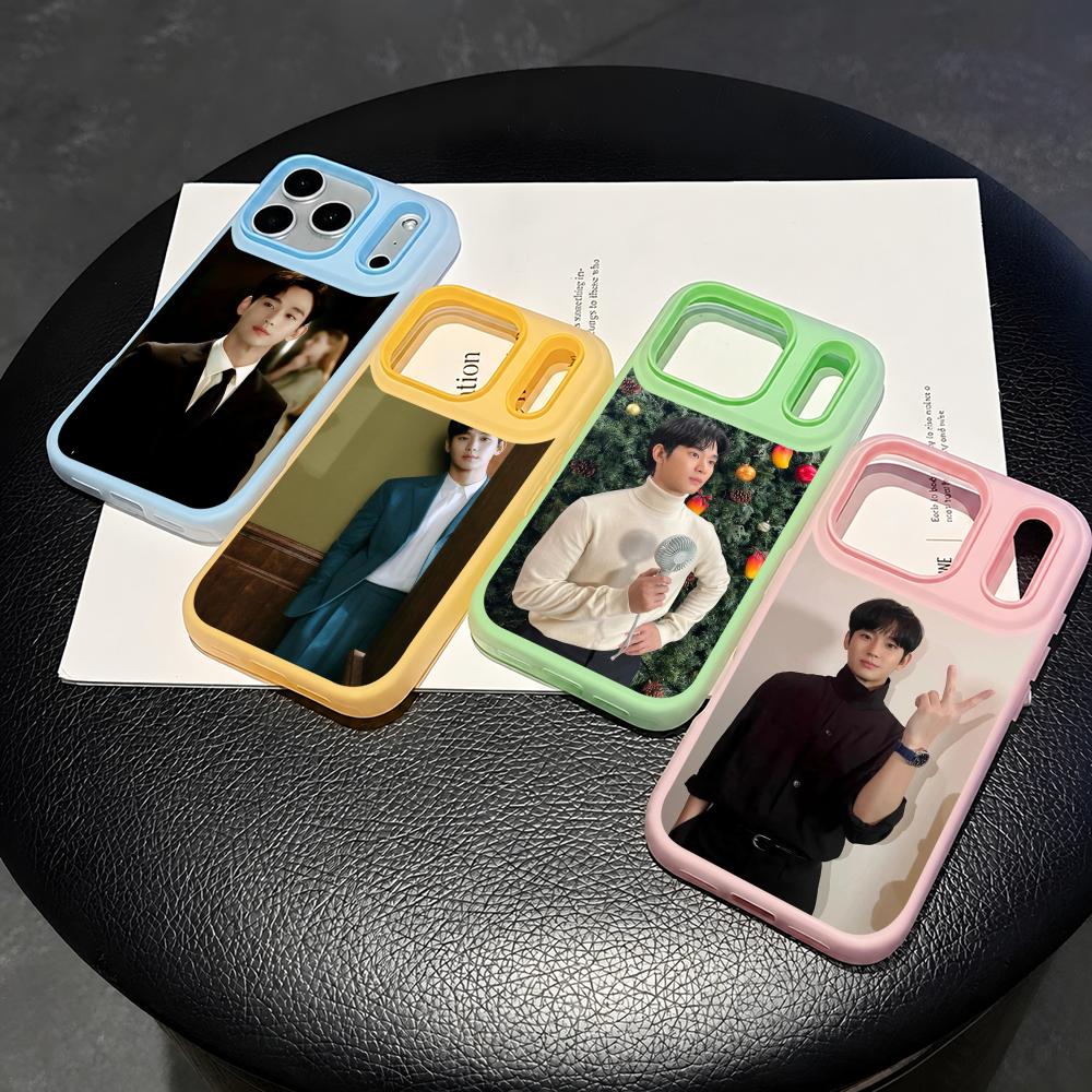 Korean stars K-Kim Soo Hyun Ph - Phone Cases With Card Holder 评论和价格