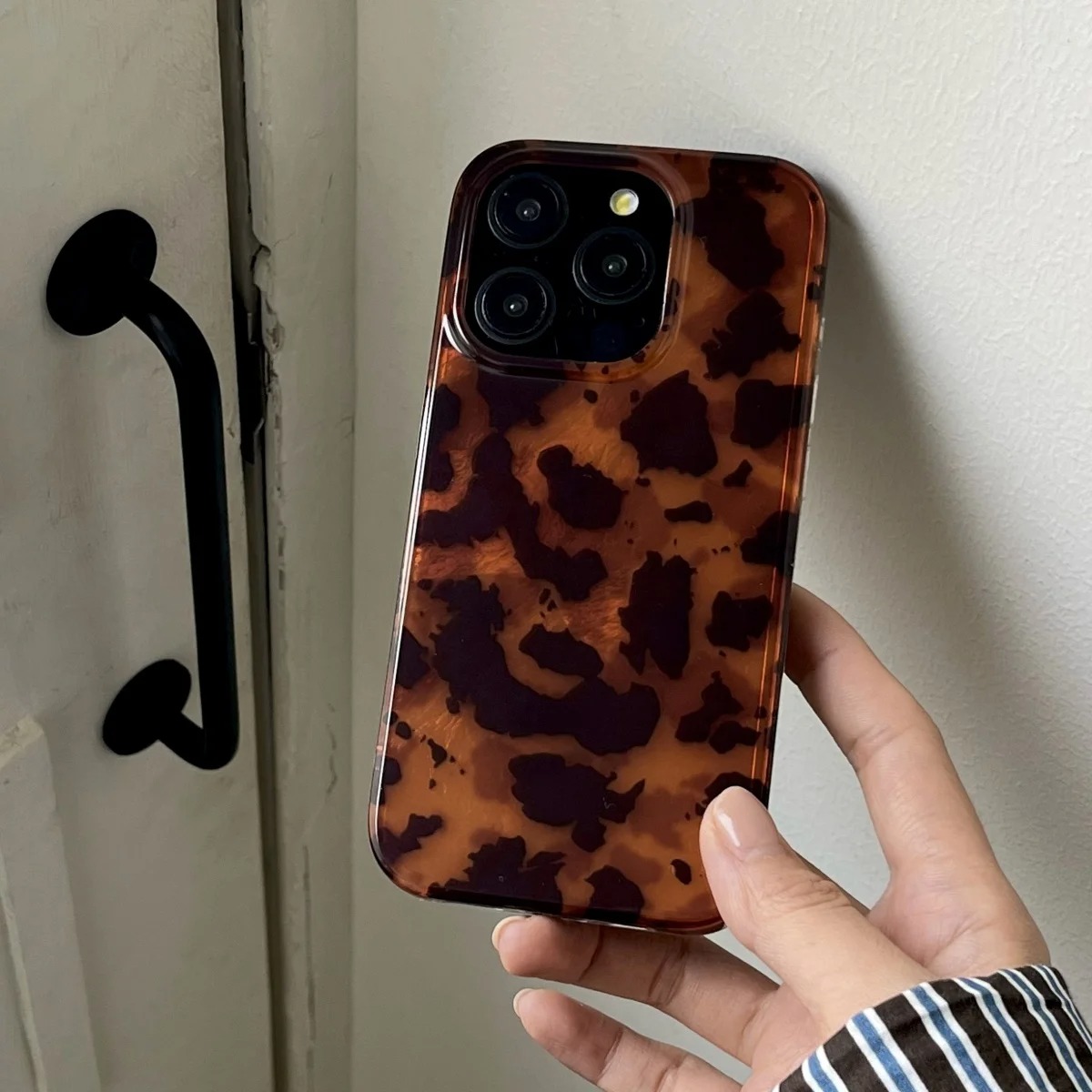 Retro Amber Texture Laser Phon - Phone Cases Like Loopy 评论和价格