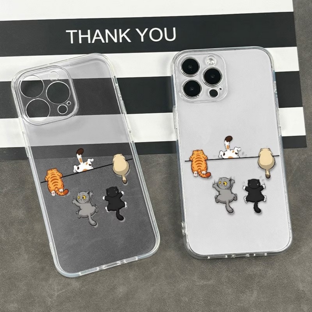 Five Cute Cat Pattern Phone Ca - Phone Cases Cute 评论和价格
