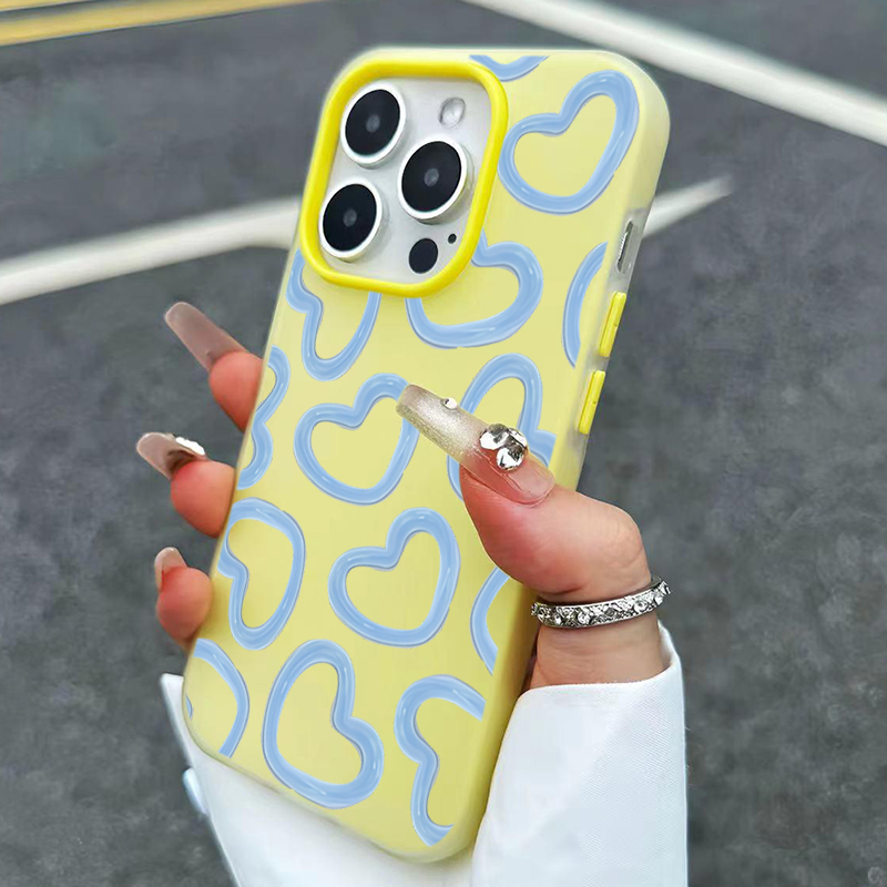 Cute Oil Painting Love Heart P - Phone Cases Like Loopy 评论和价格