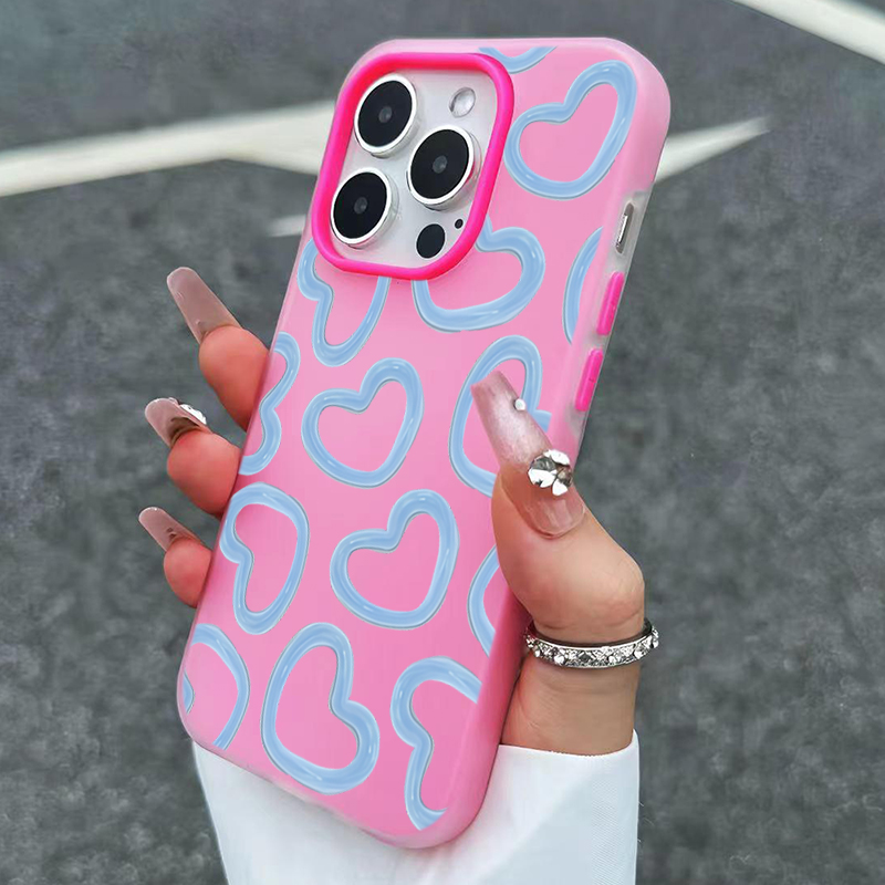 Cute Oil Painting Love Heart P - Phone Cases Like Loopy 评论和价格