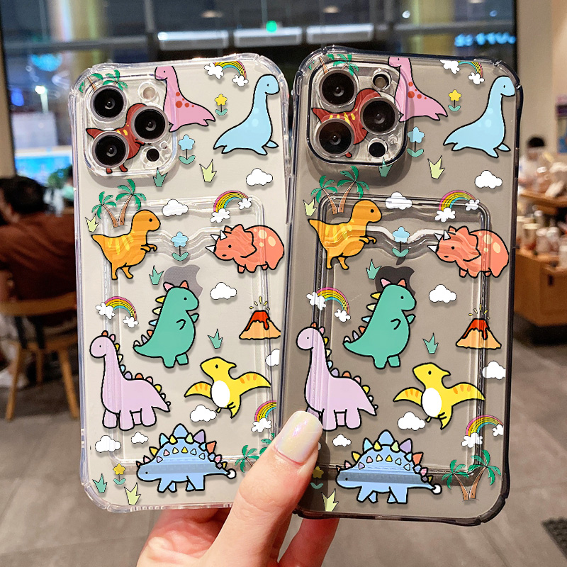 Cute Black Cat Phone Case For  - Phone Cases With Card Holder 评论和价格