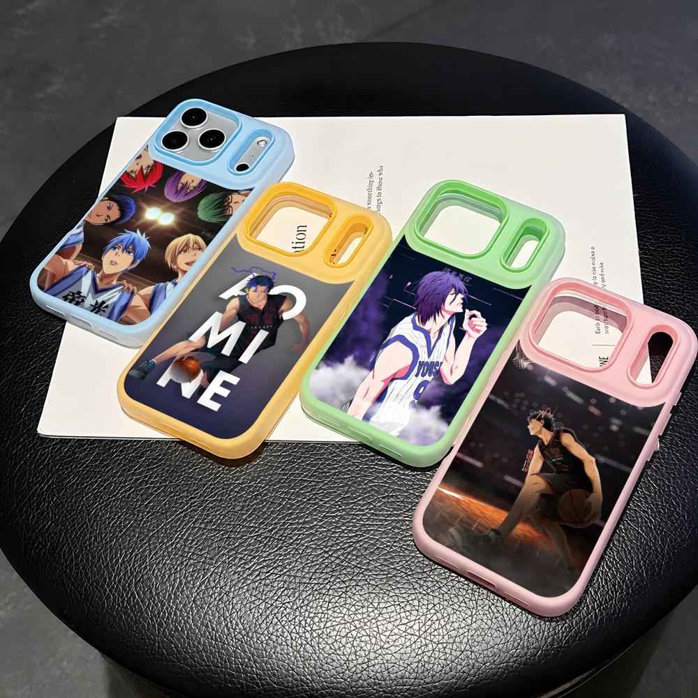 Kuroko No Basket Anime Aomine  - Phone Cases With Card Holder 评论和价格