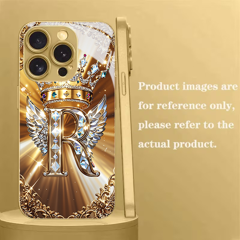 Vogue Wing R Letter Tempered G - Phone Cases Vogue 评论和价格